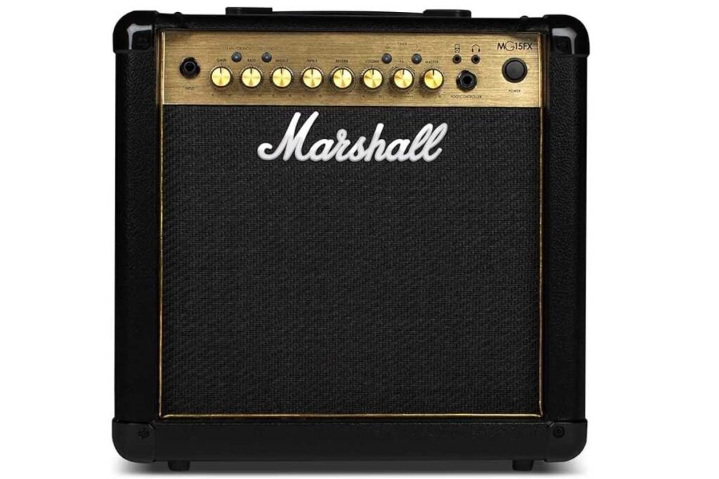 best amps for beginners marshall mg15 gfx