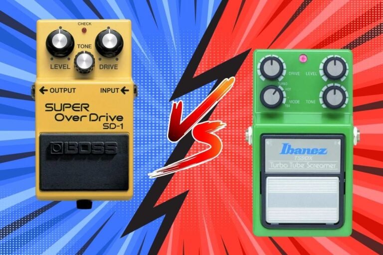 boss sd-1 vs tube screamer