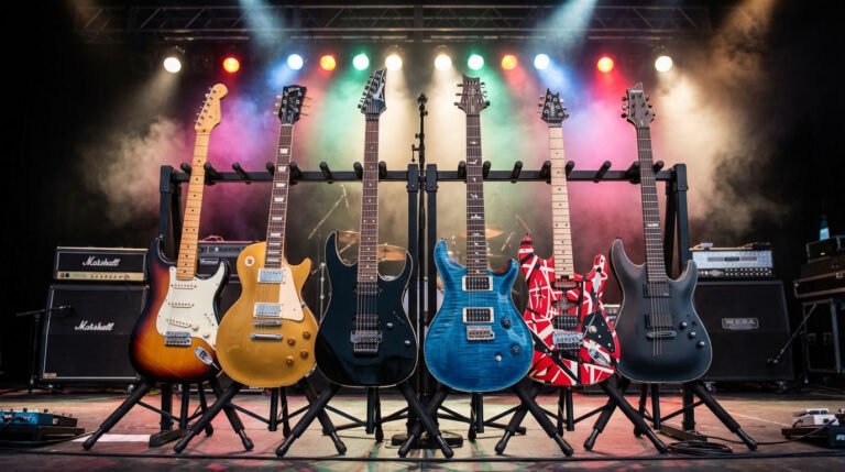 eletric guitar brands for rock